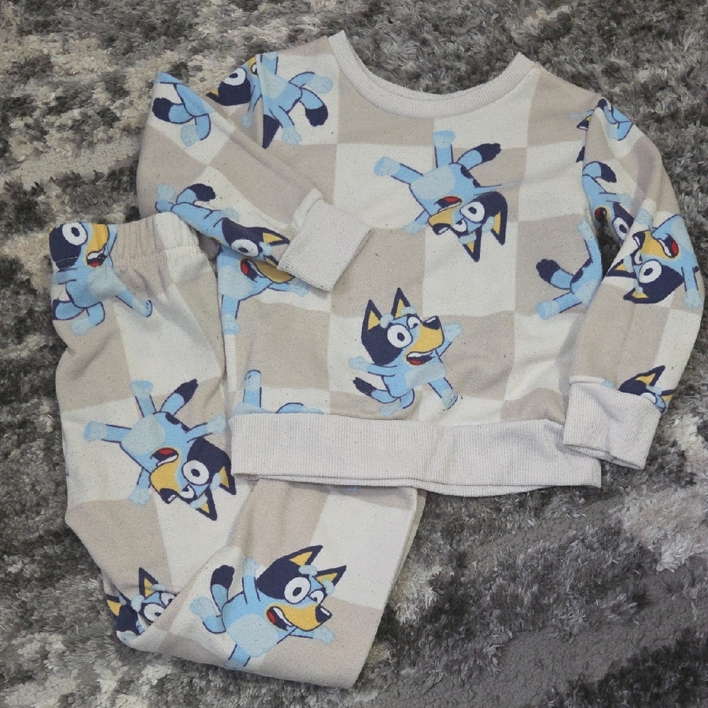 Lucy Bluey Kids Pajama Set